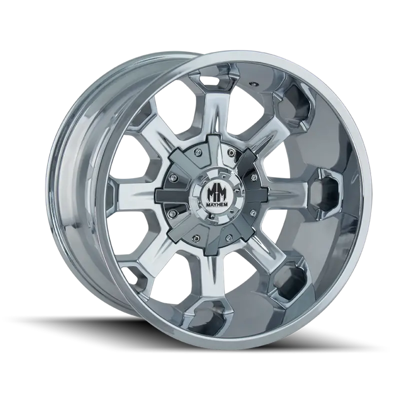 Mayhem 8105 Combat 20X9 / 5X127 Bp / 0Mm Offset / 87Mm Hub Chrome Wheel 1