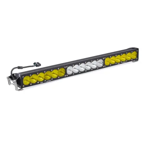 30 Inch Led Light Bar Baja Amber/White Dual Control Onx6 Series Baja Designs 1