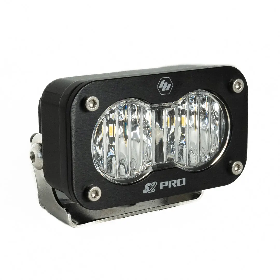 Led Work Light Clear Lens Wide Driving Pattern S2 Pro Baja Designs 1