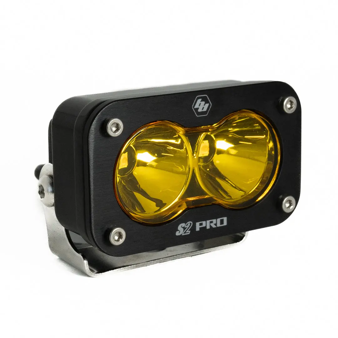 Led Light Spot Pattern Baja Amber S2 Pro Baja Designs 1