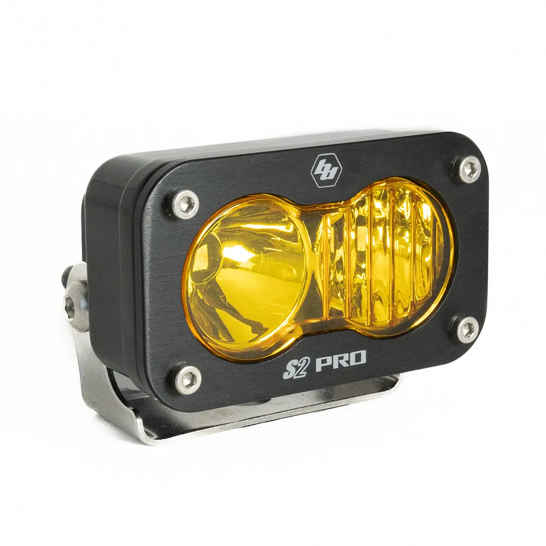 S2 Pro Led Driving/Combo Baja Amber Baja Designs 1