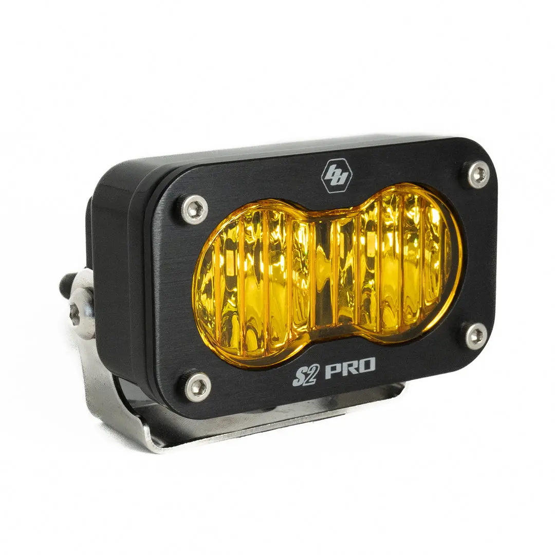 Led Light Wide Cornering Pattern Baja Amber S2 Pro Baja Designs 1