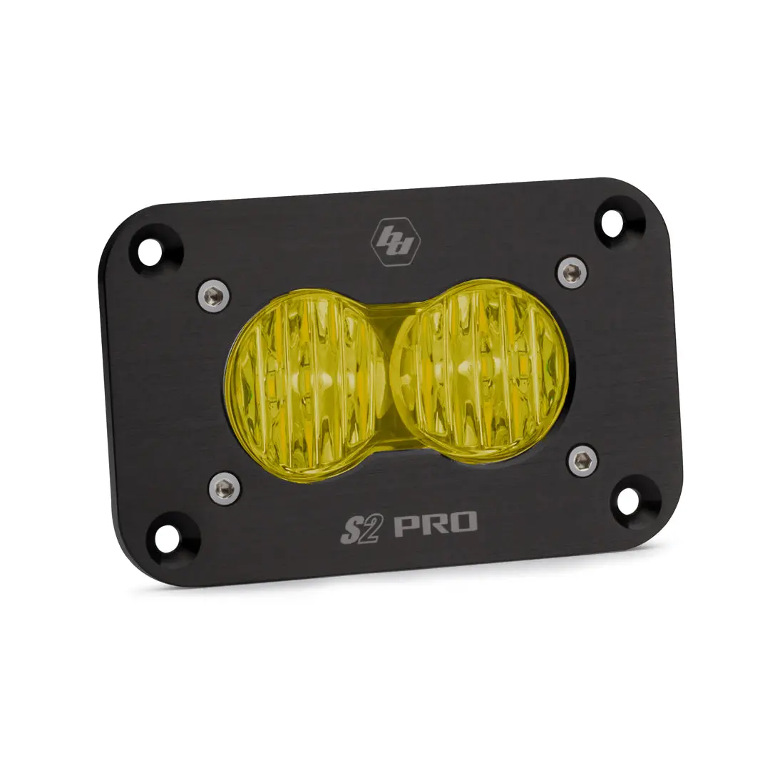 Led Wide Cornering Baja Amber Flush Mount S2 Pro Baja Designs 1