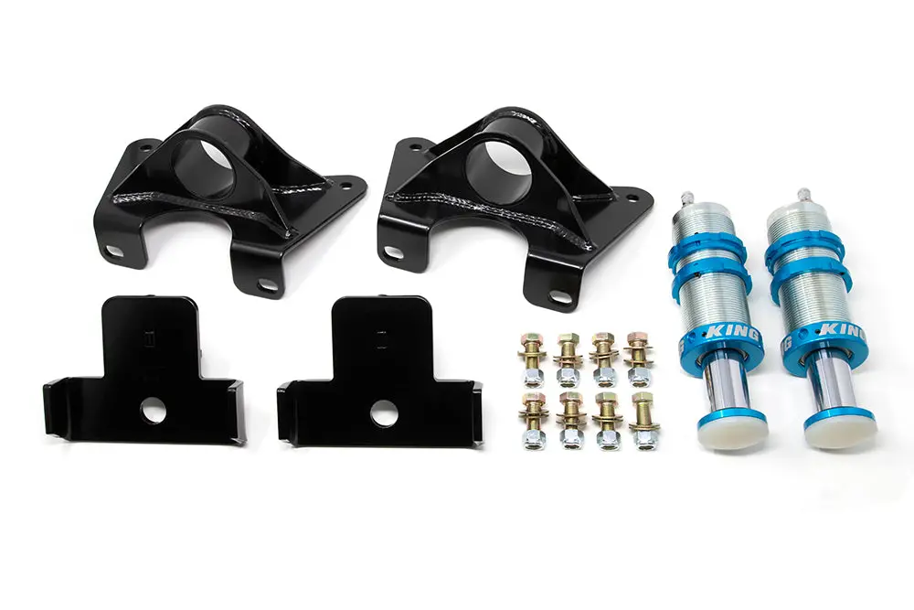 07-21 Toyota Tundra Rear Bump Stop Mounting Kit With King 2.0 Bump Stops 1