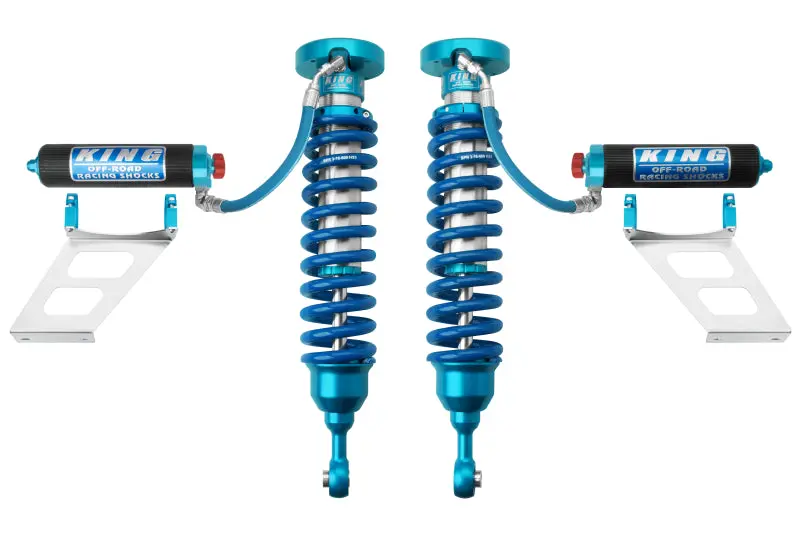 King Shocks 2007+ Toyota Tundra 2.5 Dia Front Coilover W/Remote Reservoir W/Adjuster (Pair) 1