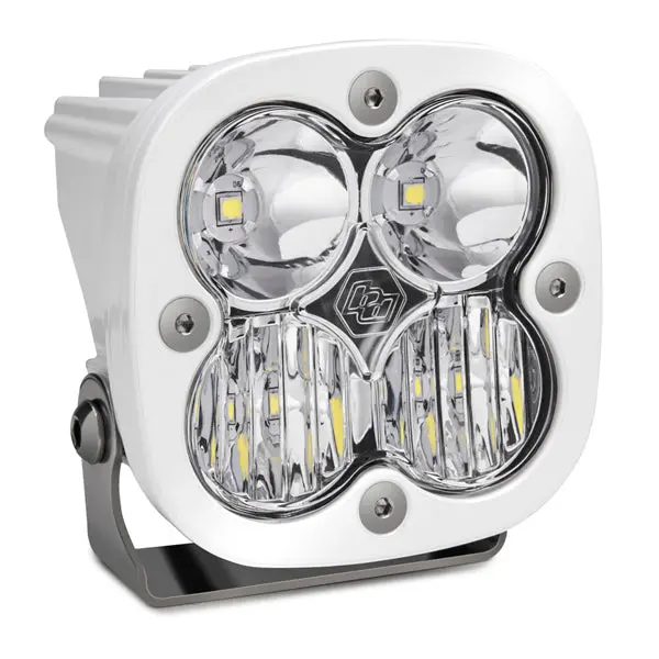 Led Light Pod White Clear Lens Driving/Combo Pattern Squadron Pro Baja Designs 1