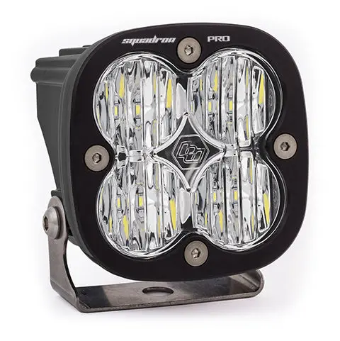 Led Light Pod Black Clear Lens Wide Cornering Pattern Squadron Pro Baja Designs 1