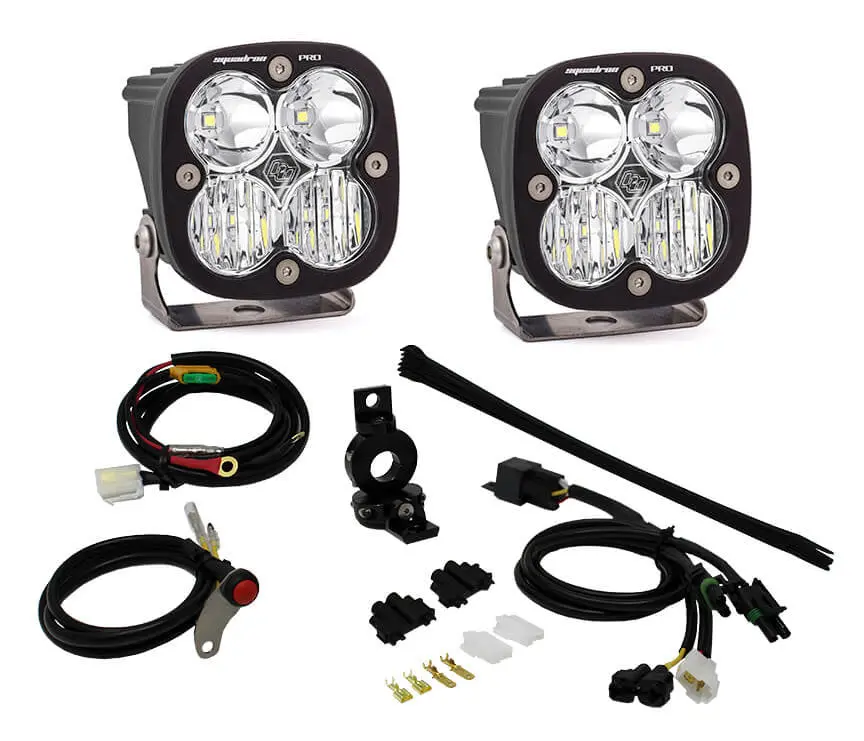 Adventure Bike Led Light Kit 7/8 Inch Squadron Pro Baja Designs 1