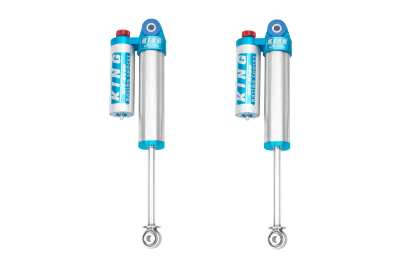 King Shocks 2012+ Isuzu D-Max Rear 2.5 Dia Piggy Hose Reservoir Shock W/Adjuster (Pair) 1