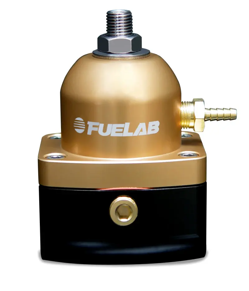 Fuelab 515 Efi Adjustable Fpr 90-125 Psi (2) -10An In (1) -6An Return - Gold 1