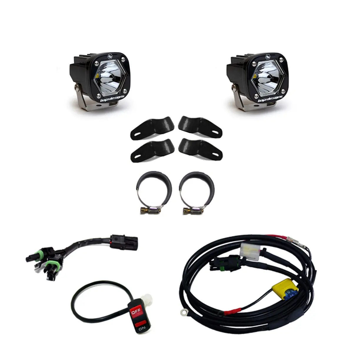 S1 Universal Moto Kit Spot Baja Designs 1