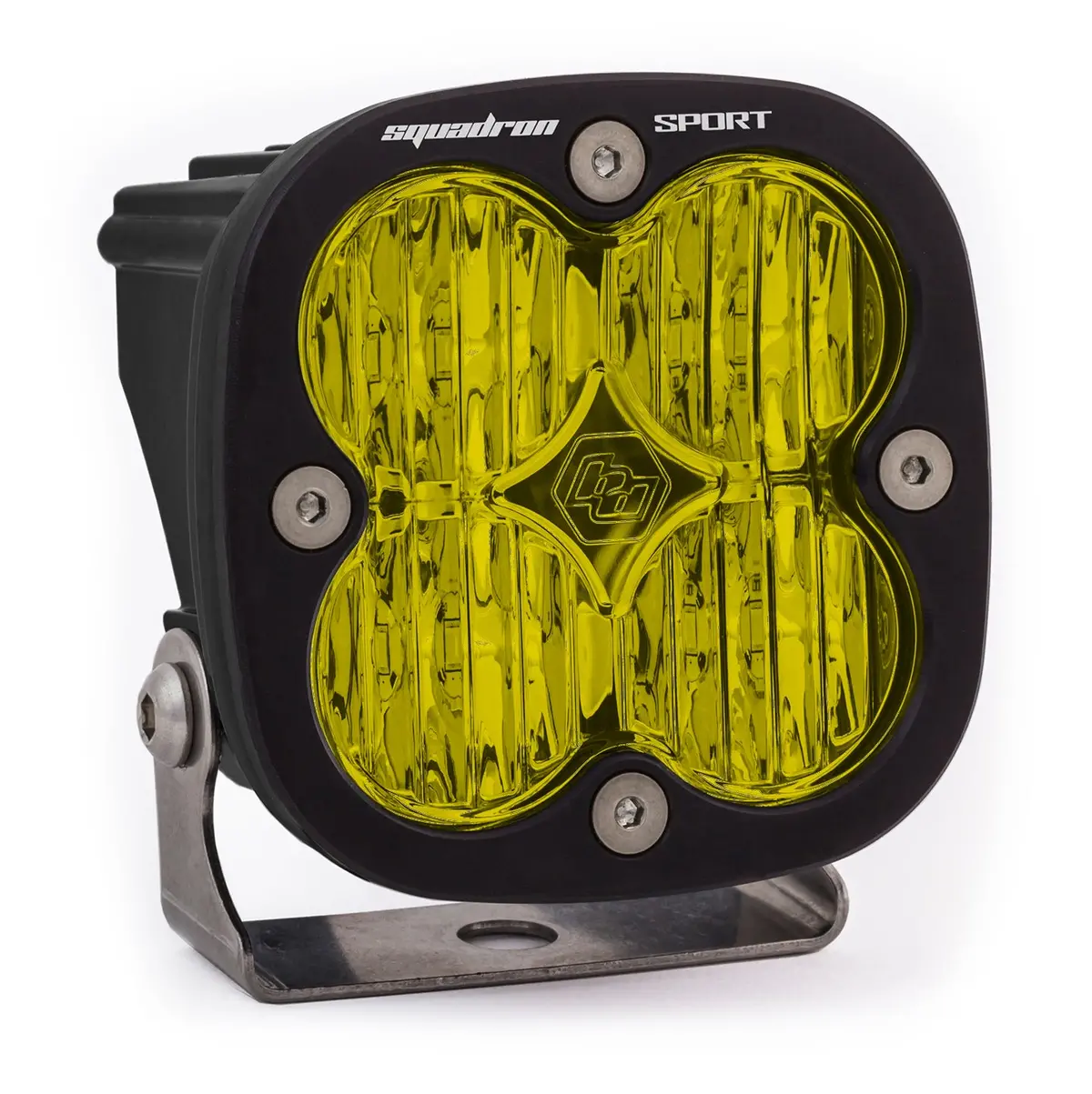 Led Light Pod Wide Cornering Pattern Baja Amber Black Squadron Sport Baja Designs 1