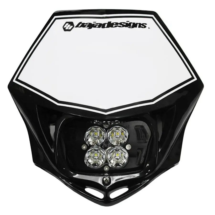 Motorcycle Race Light Led Dc Black Squadron Sport Baja Designs 1