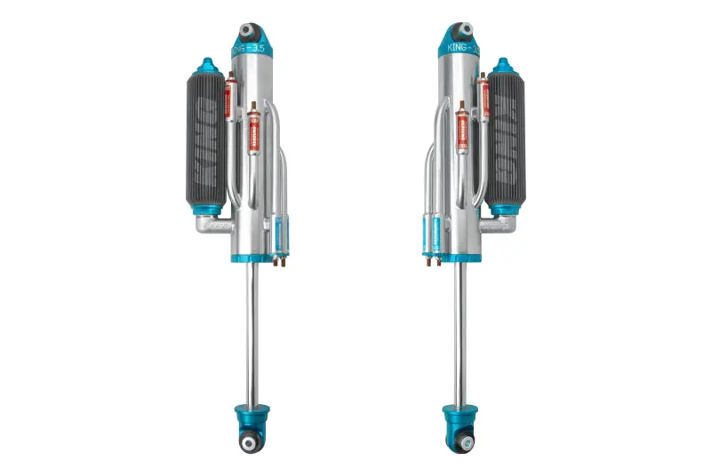 King Shocks 2021+ Ram 1500 Trx Rear 3.5 Dia Full Adjustable 4 Tube Bypass W/ Finned Res Shock (Pair) 1