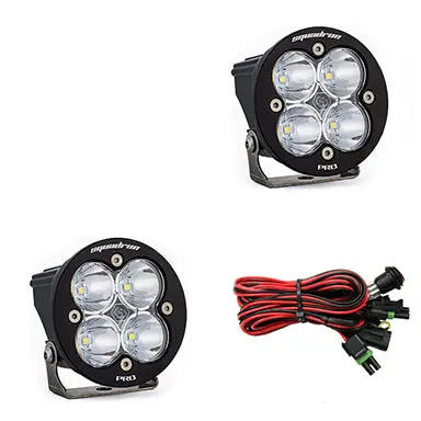 Led Light Pods Clear Lens Spot Pair Squadron R Pro Baja Designs 1