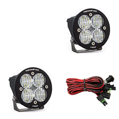 Led Light Pods Clear Lens Wide Cornering Pair Squadron R Pro Baja Designs 1