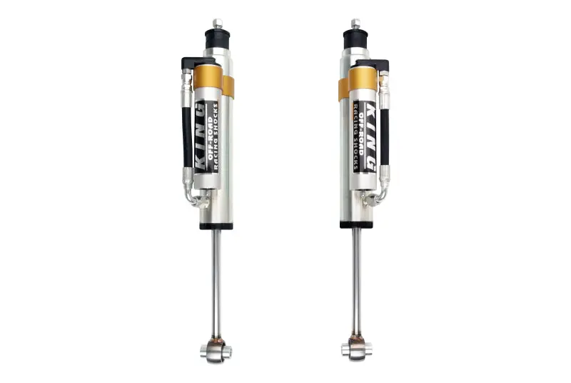 King Shocks 90-12 Mercedes-Benz G-Class Rear 2.5 Dia Piggy Hose Reservoir (Pair) 1