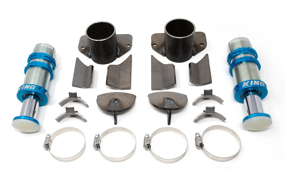 03-22 Toyota 4Runner Rear Bump Stop Mounting Kit With King 2.0 Bump Stops 1