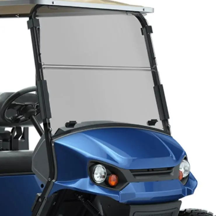 Tinted Windshield For Ezgo Express Golf Cart S2/S4/S6/L6 Golf Carts (Fits 2021.5-Up) 1