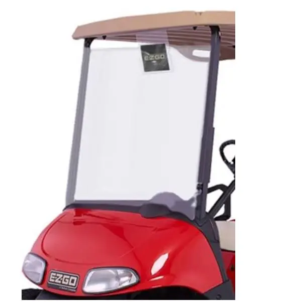 Full, Clear Windshield For Ezgo Rxv Golf Carts With Factory Short Top (2013+) 1