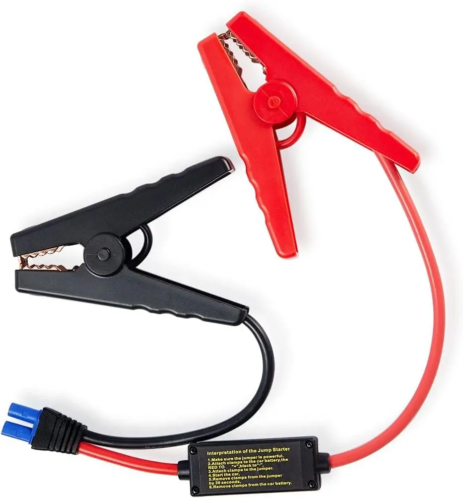 Jfegwo Jump Starter Cable. Replacement Car Jumper Clip Clamp 1