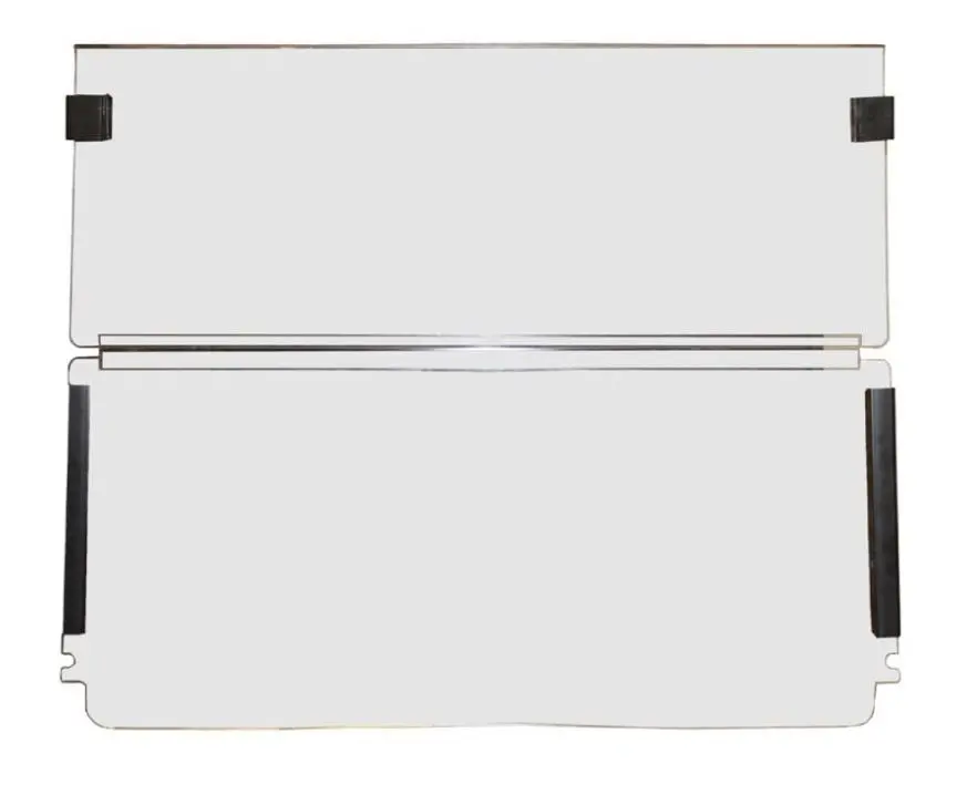 Ezgo Clear, Fold-Down Windshield- For 72V Txt Freedom Model Golf Carts (2017-2021) 1