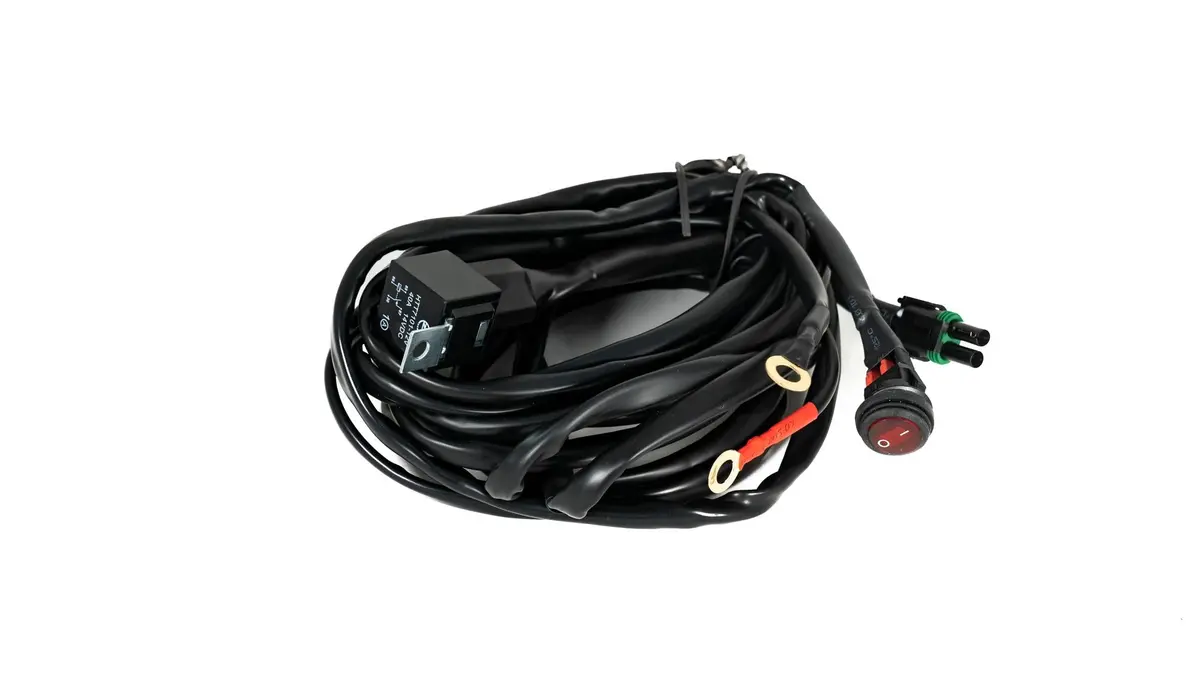 Squadron/S2/S1 On/Off 2-Pin Single Light Wiring Harness Baja Designs 1