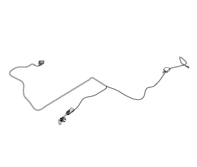 Usb Wiring Harness For Ezgo Rxv Gas Golf Carts 2019-2020 1