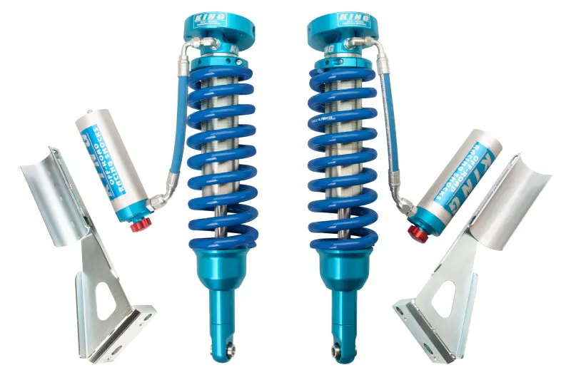 King Shocks 2005+ Toyota Tacoma (6 Lug) Front 2.5 Dia Remote Res Coilover W/Adjuster (Pair) 1
