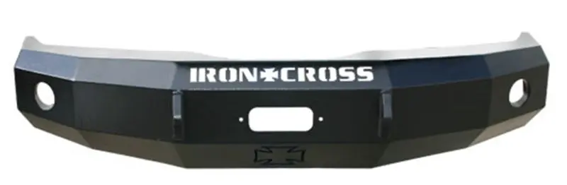 Iron Cross Heavy-Duty Front Winch Bumper – Gloss Black, Fits 2006–2009 Dodge Ram 2500/3500 1