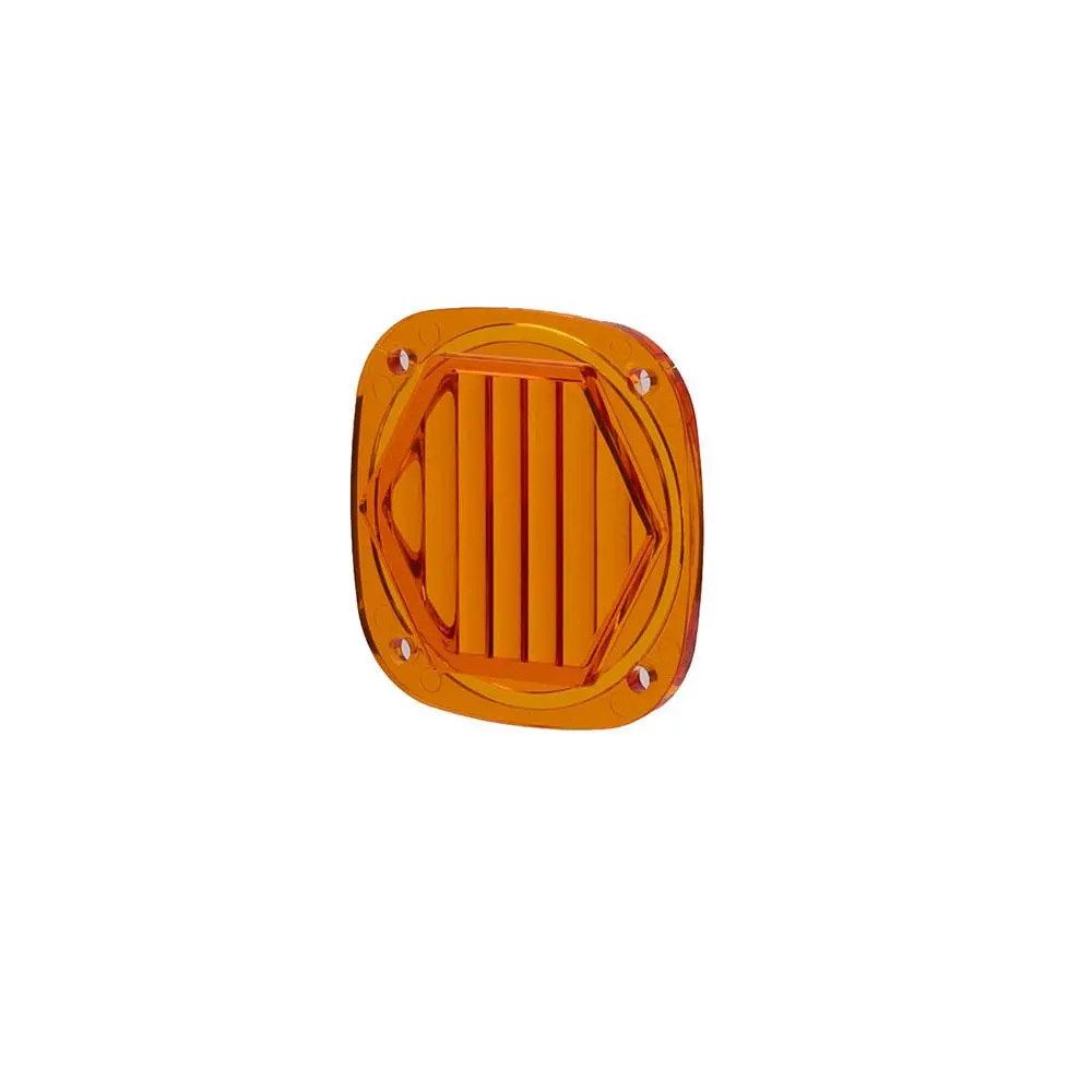 S1 Light Pod Lens Kit (Wide Cornering; Factory Amber) Baja Designs 1