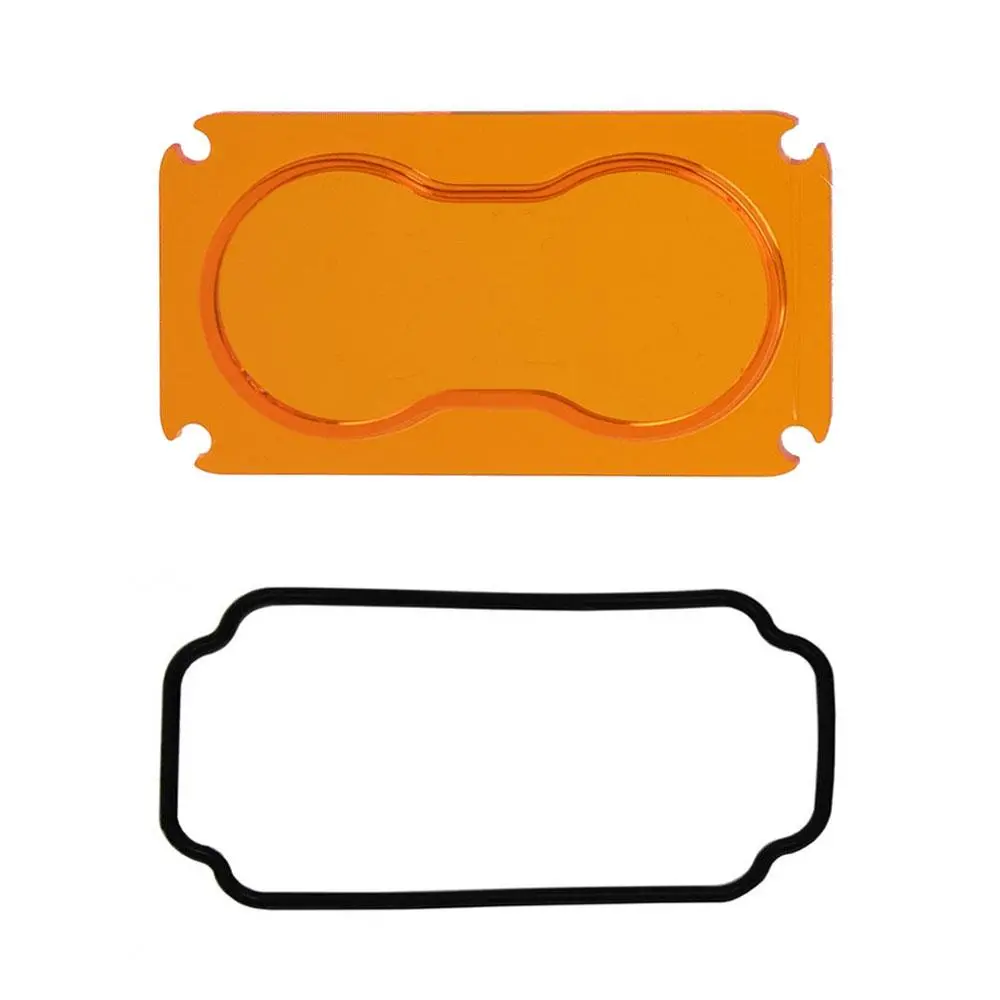 S2 Light Pod Lens Kit (Spot; Factory Amber) Baja Designs 1