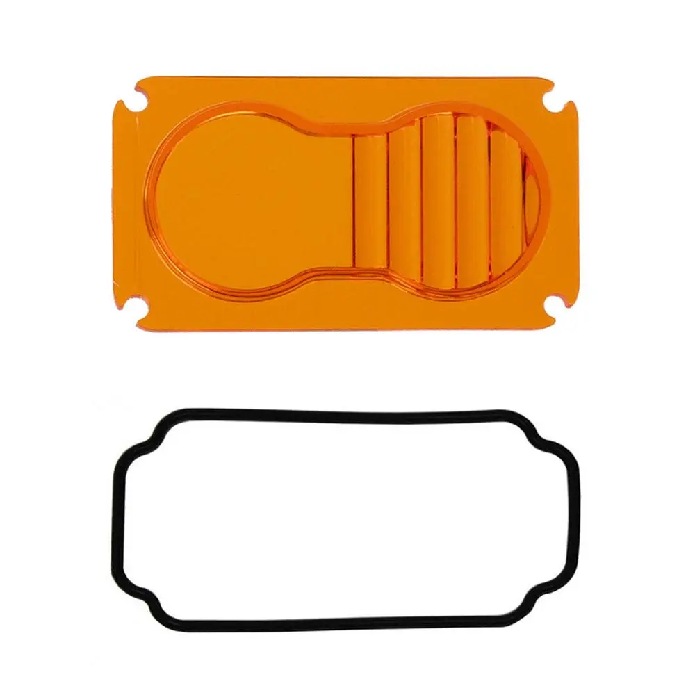 S2 Light Pod Lens Kit (Driving/Combo; Factory Amber) Baja Designs 1