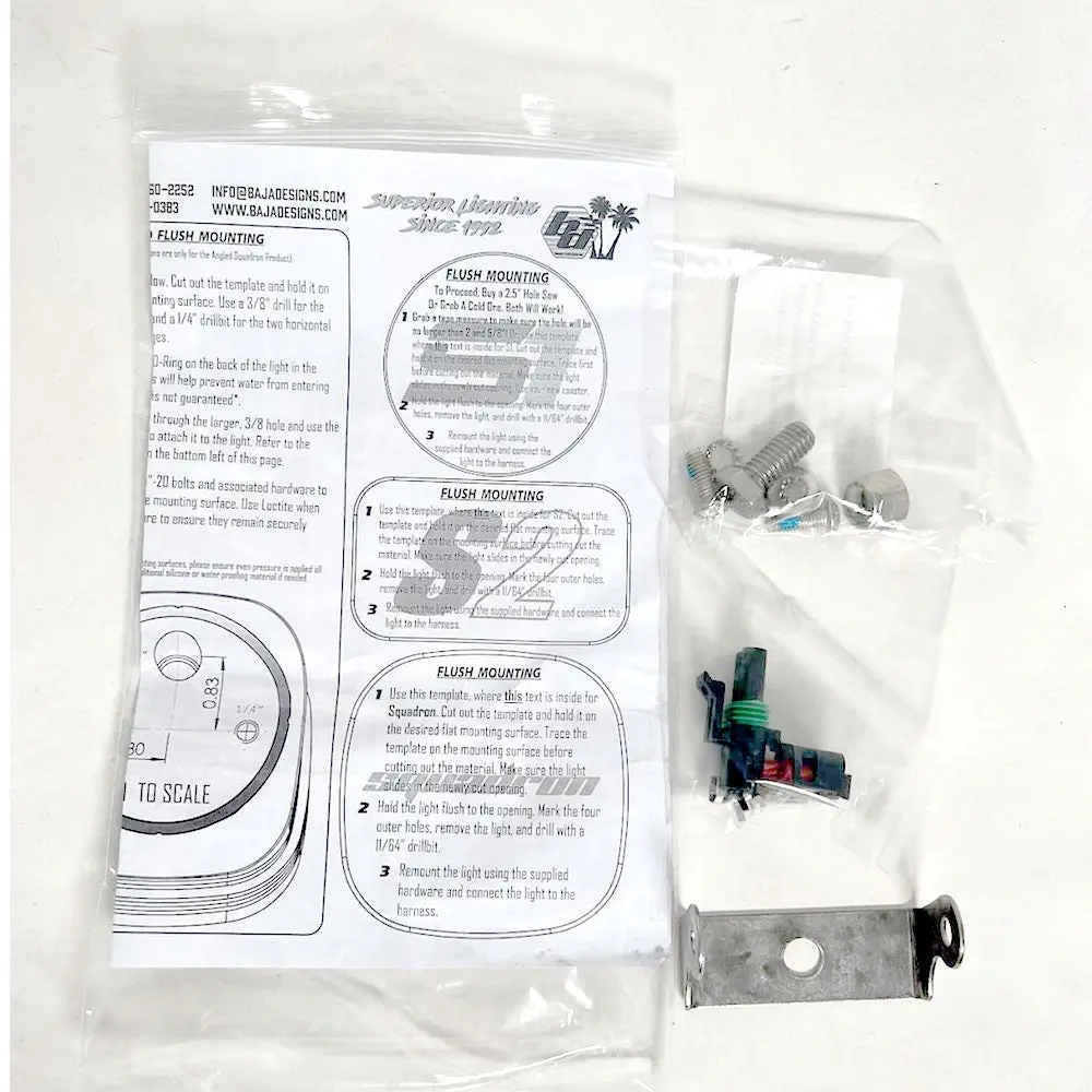 Squardron/S2 Series Parts Bag Baja Designs 1