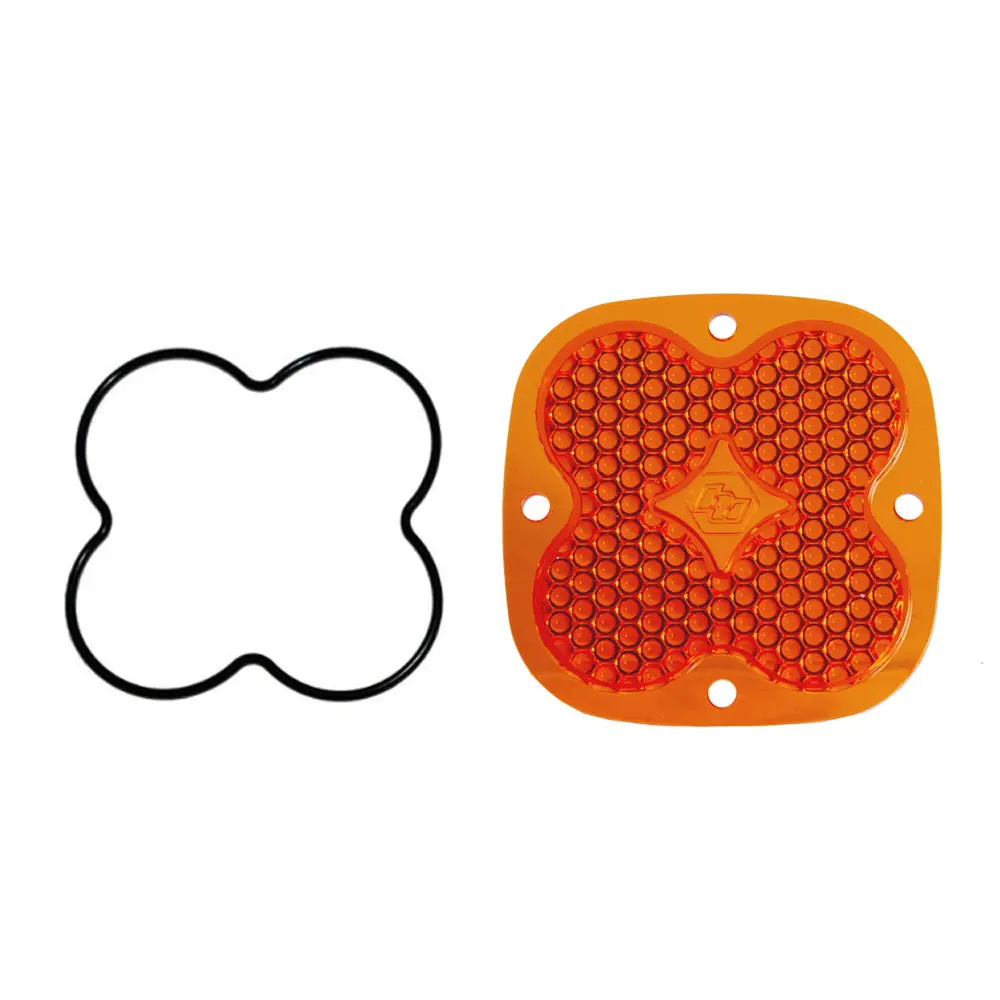 Squadron Light Pod Lens Kit Work/Scene Factory Amber Baja Designs 1