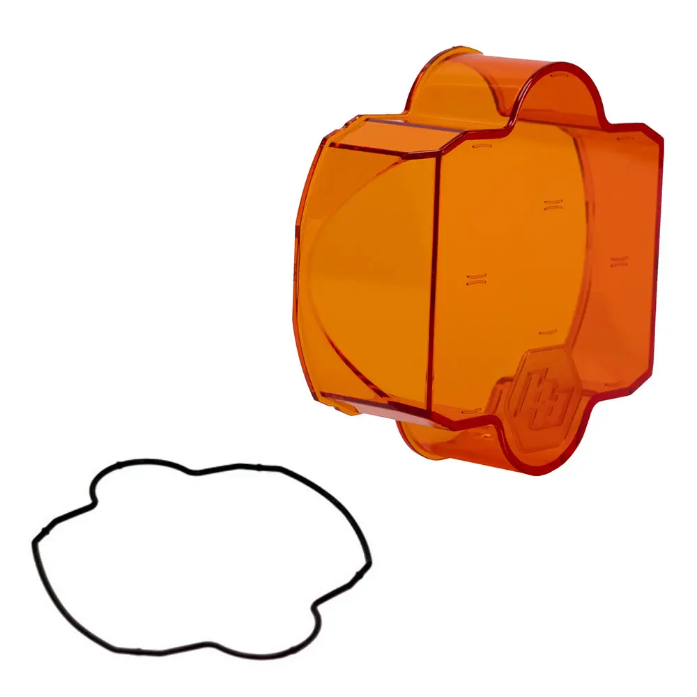 Lp6 Light Pod Lens Kit (Spot; Factory Amber) Baja Designs 1