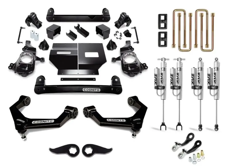 Cognito 20-24 Chevy/Gmc Silv/Sierra 2500/3500 Hd 2Wd/4Wd 5In Perf Lift Kit W/ Fox Psrr 2.0 Shocks 1