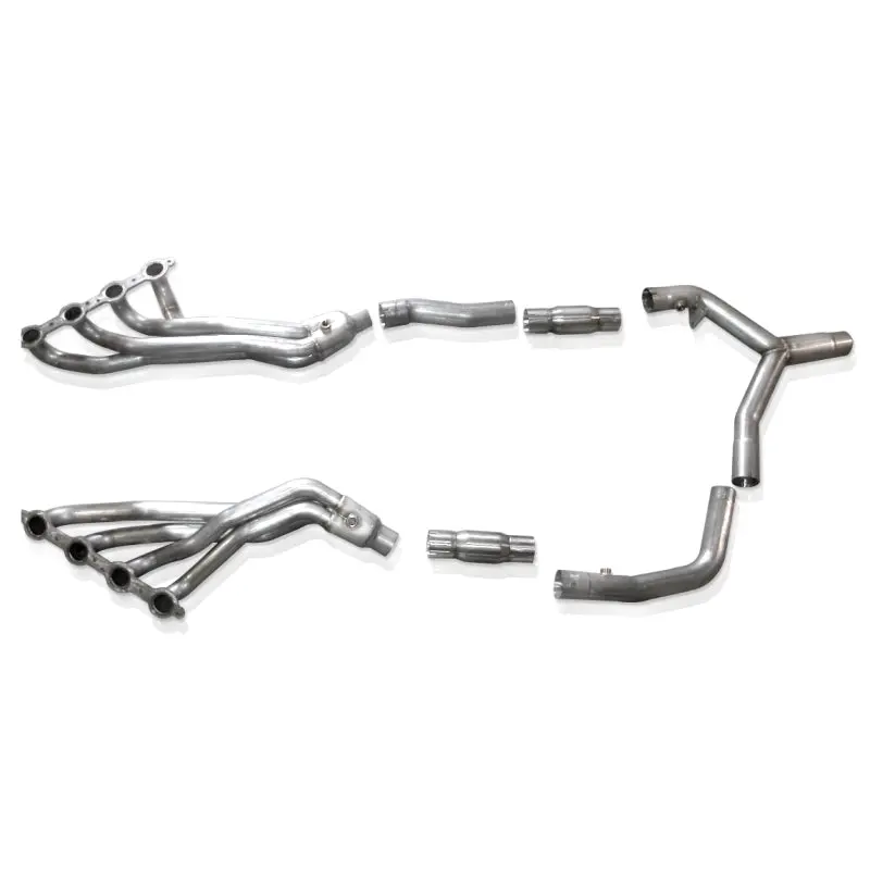 Stainless Works Chevy Camaro/Firebird 2000 Headers Catted Y-Pipe 1
