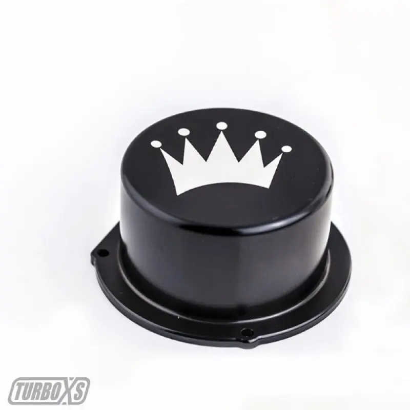 Turbo Xs 15-16 Subaru Wrx Billet Aluminum Vacuum Pump Cover - Black 1
