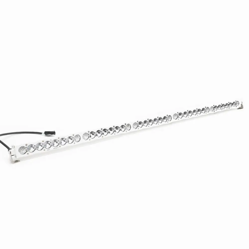 S8 White Straight Led Light Bar (50 Inch; Driving/Combo; Clear) Baja Designs 1