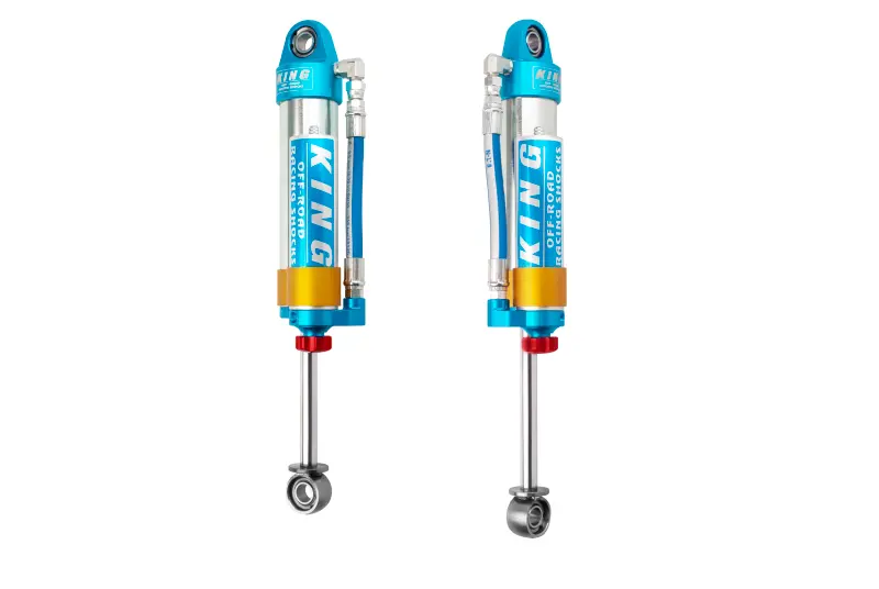 King Shocks 96-04 Toyota Tacoma (6 Lug) Rear 2.5 Dia Piggy Hose Reservoir Shock W/Adjuster (Pair) 1
