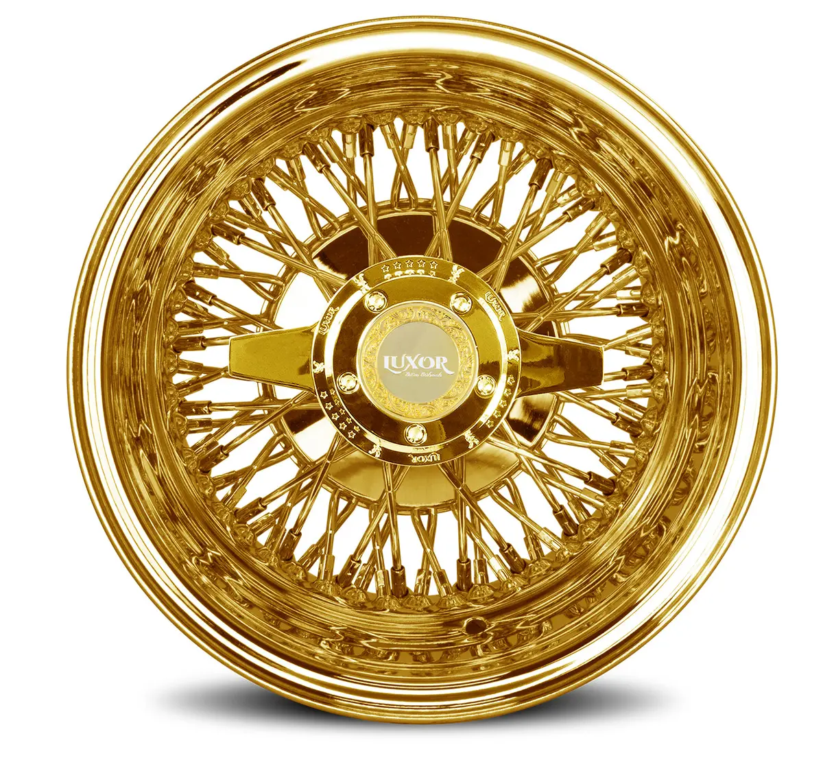 13X5.5 72 Cross Lace Reverse All Gold 1