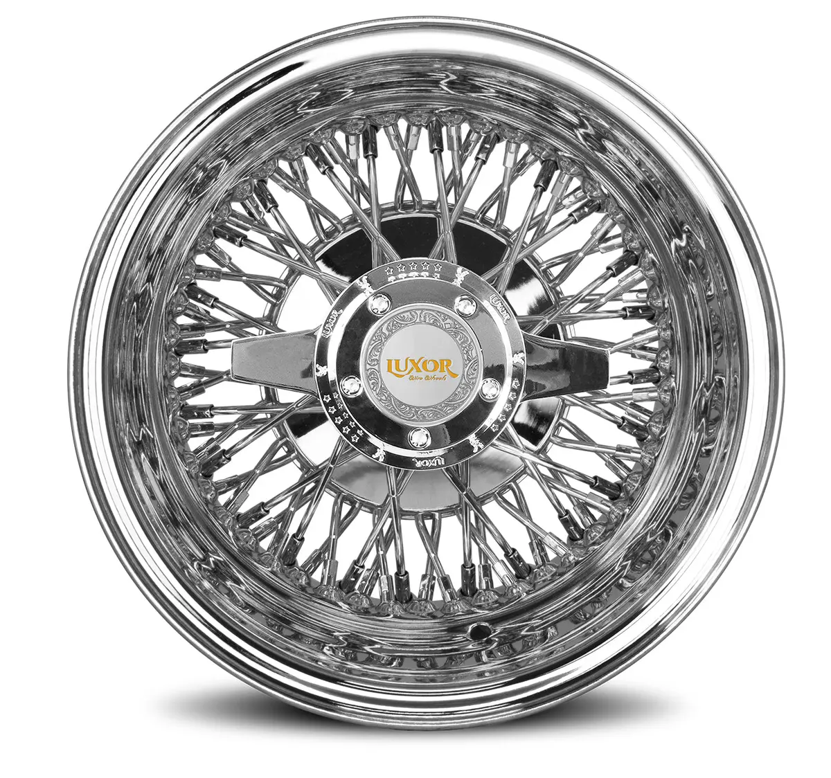 13X5.5 72 Cross Lace Reverse Chrome 1