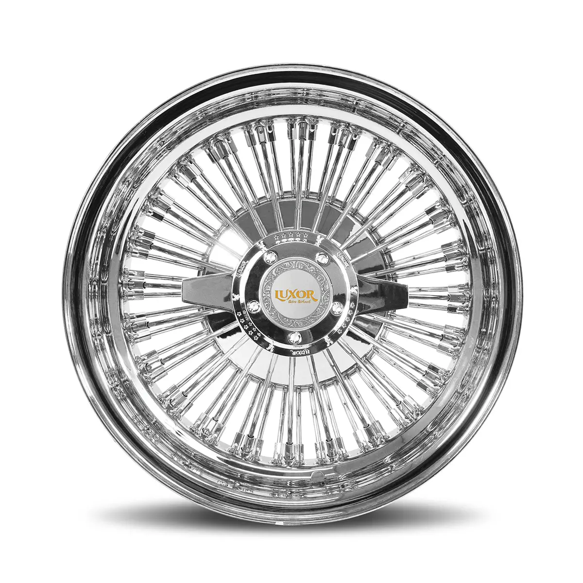 13X5.5 72 Straight Lace Reverse Chrome 1