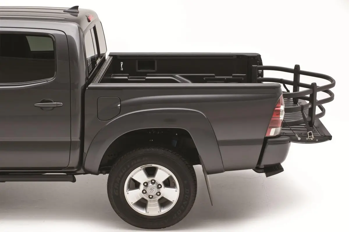 Black Bedxtender Hd Tailgate Bed Extender Moto For 04-12 Colorado/Canyon 1996-2004 Sonoma 1987-2011 Dodge Dakota 1998-2017 Nissan Frontier 00-06 Toyota Tundra 05-15 Toyota Tacoma 1998-2006 Mazda B-Series 07-09 Mitsubishi Raider Standard Bed Amp Research 2