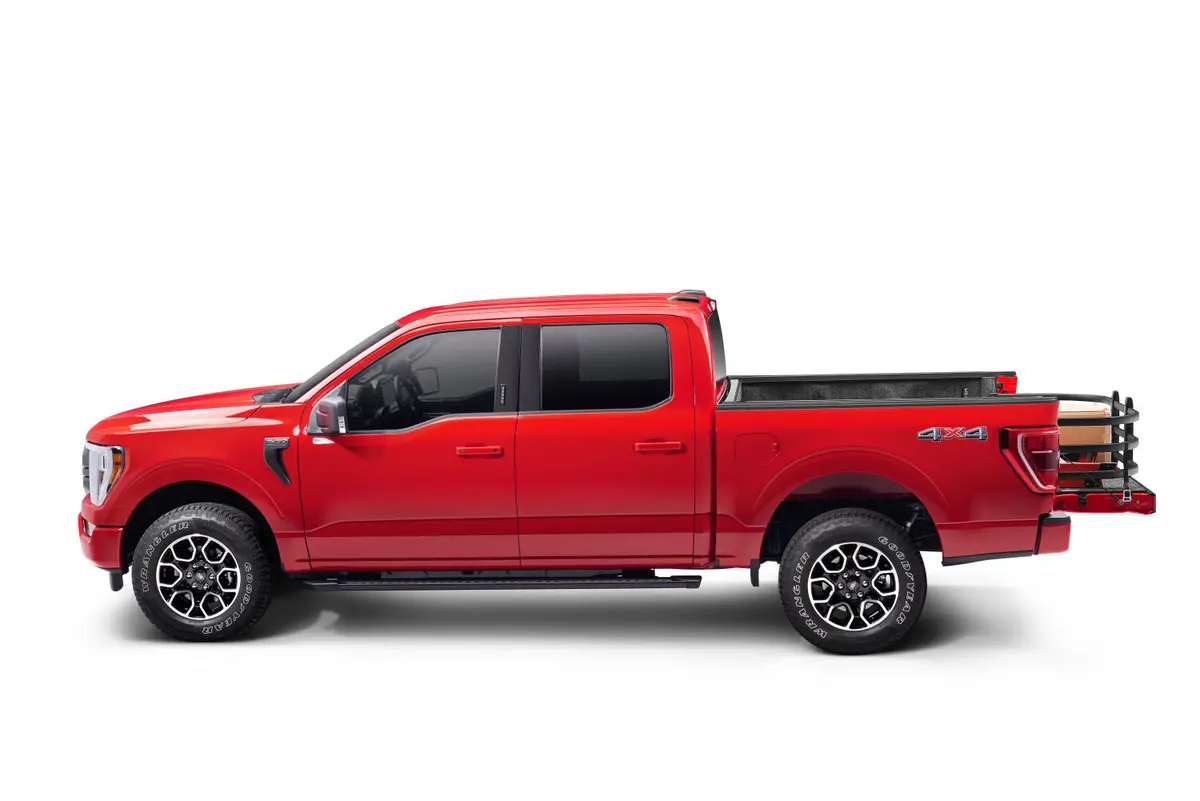 Black Bedxtender Hd Tailgate Bed Extender Max Truck Bed Extender For 2004-2022 Ford F-150 (Excludes 2004 F-150 Heritage) 2005-2008 Lincoln Mark Lt 2007-2022 Toyota Tundra Standard Bed Amp Research 1