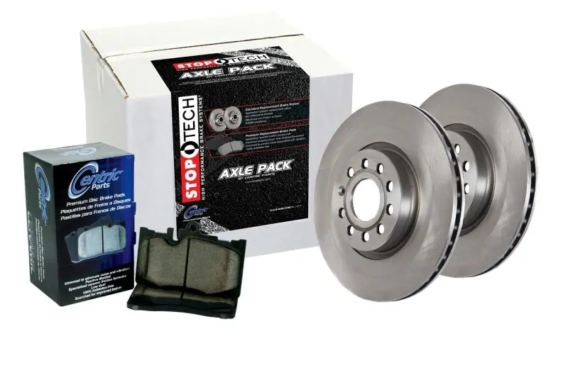 Centric Oe-Grade Complete 4-Wheel Brake Kit – Front & Rear Rotors And Pads 1