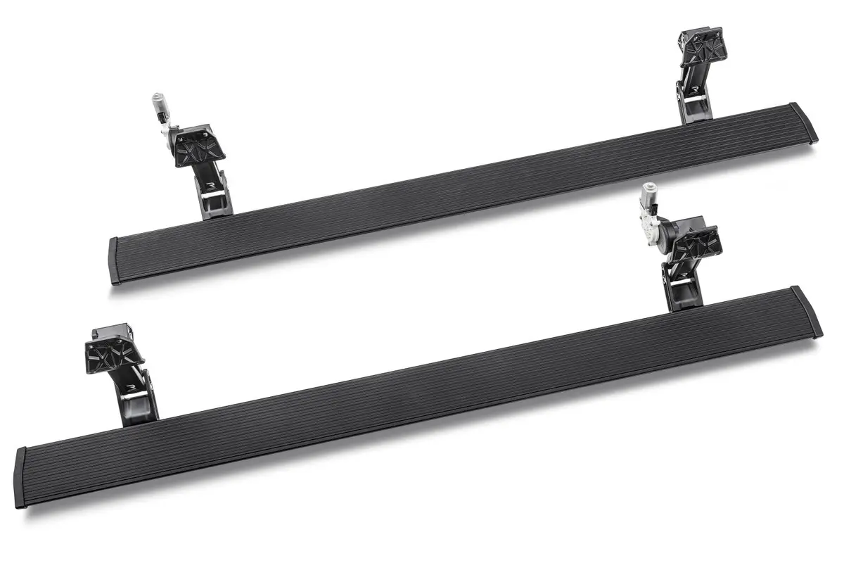 Powerstep Electric Running Boards Plug N Play System For 21-24 Ford F-150 Hybrid Ev-Gas 22-24 Ford F-150 Lightning Amp Research 1