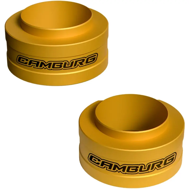 Camburg 2024+ Ford Ranger Raptor 2.5In Front Spring Preload Spacer Kit (Gold) 1