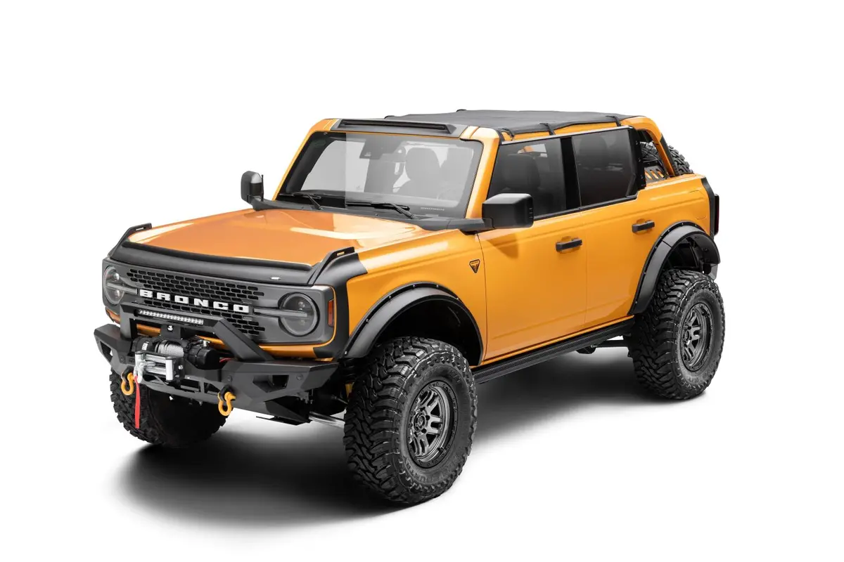 Powerstep Xtreme Running Boards Plug N Play System For 2021-2024 Ford Bronco Amp Research 1
